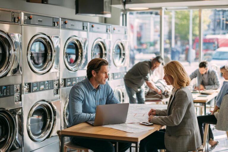 business plan pour laverie automatique